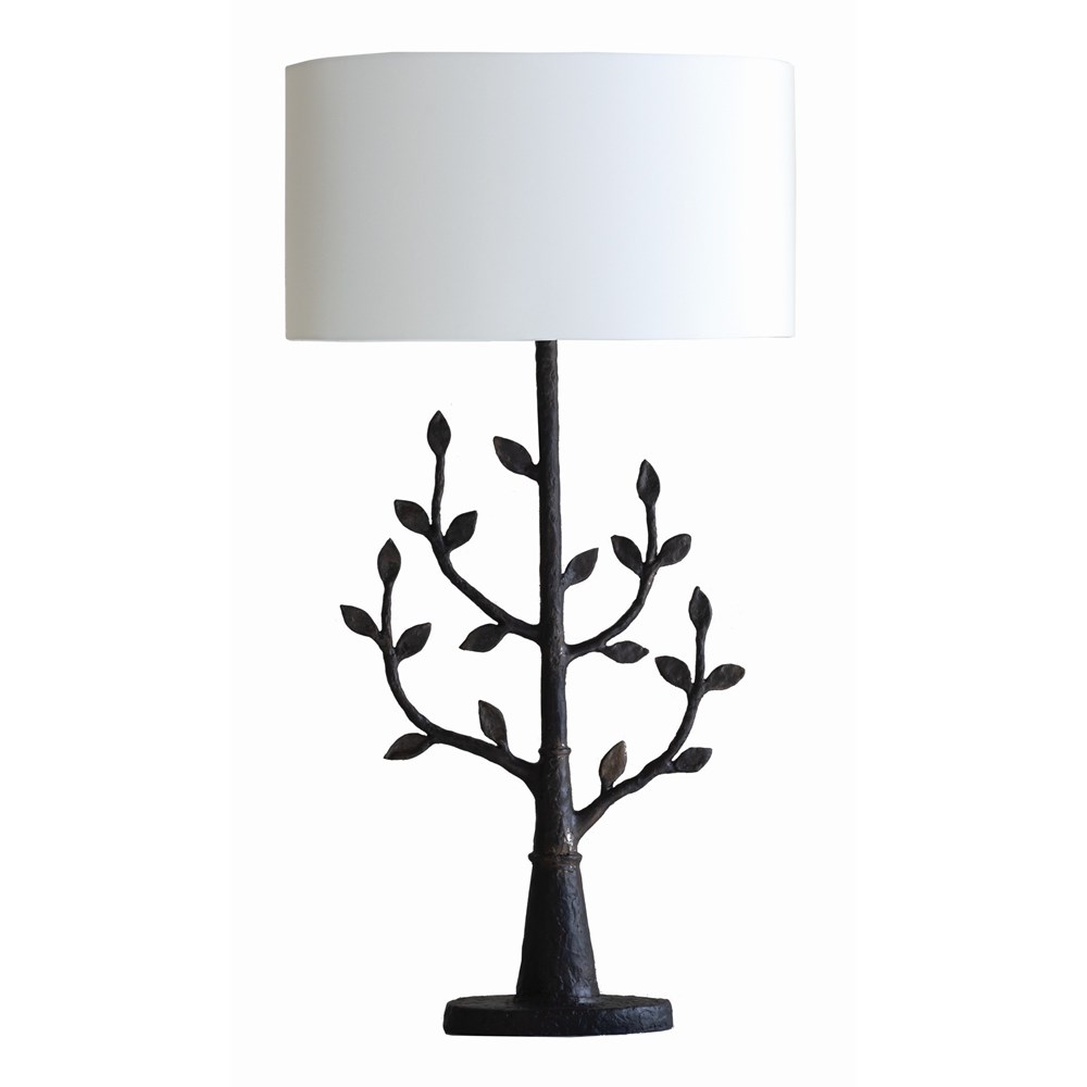 Millana Tree Table Lamp by William Yeoward in Antique Bronze